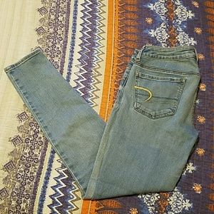 American Eagle Light Wash Jeggings